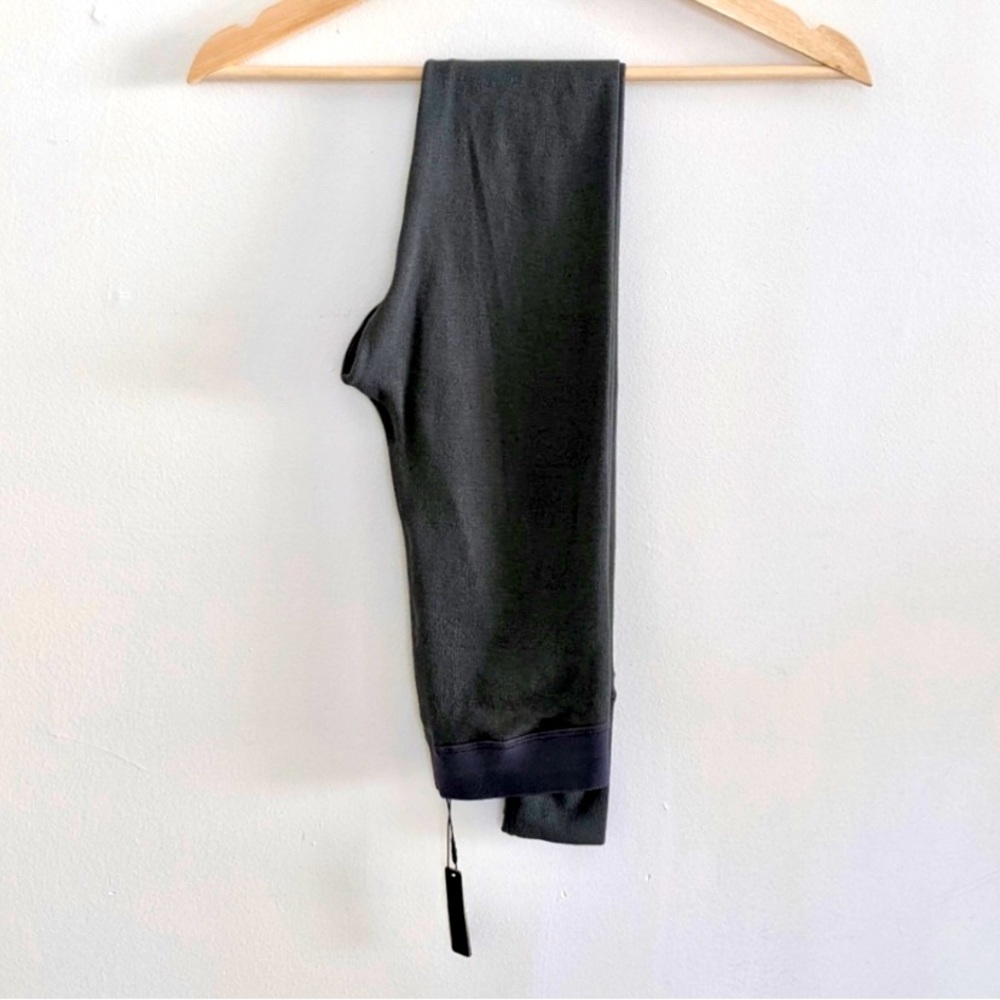 SKIMS cotton ribbed leggings in slate. XXS. Worn once. EUC.